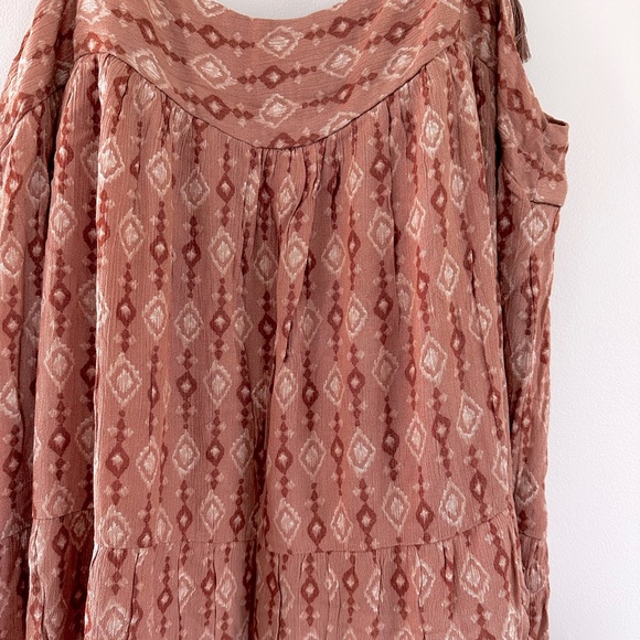 NEW Mauve Print Dress - Picture 6 of 6